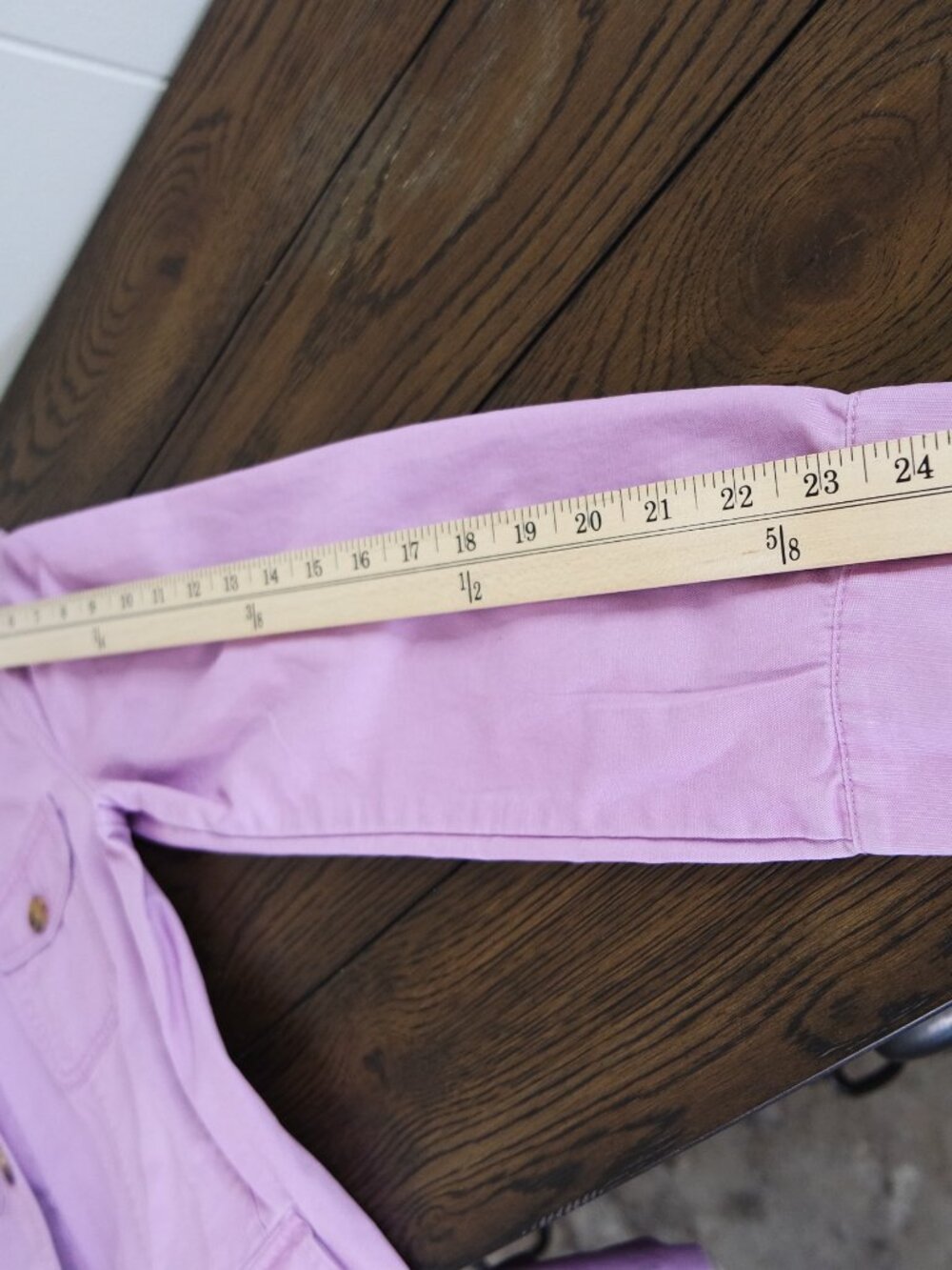 Talbots Lavender Purple Jacket Coat Size Small Petite Spring Classic Buttons - Picture 9 of 9